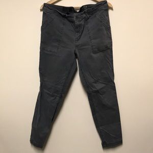 Worn ankle jcrew cargo pants!